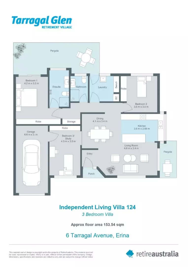 Tropical rainforest location. 