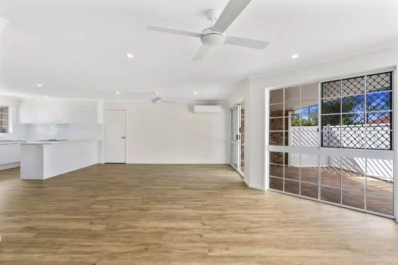 Beautiful two-bedroom, one bathroom villa with enclosed rear entertaining area.