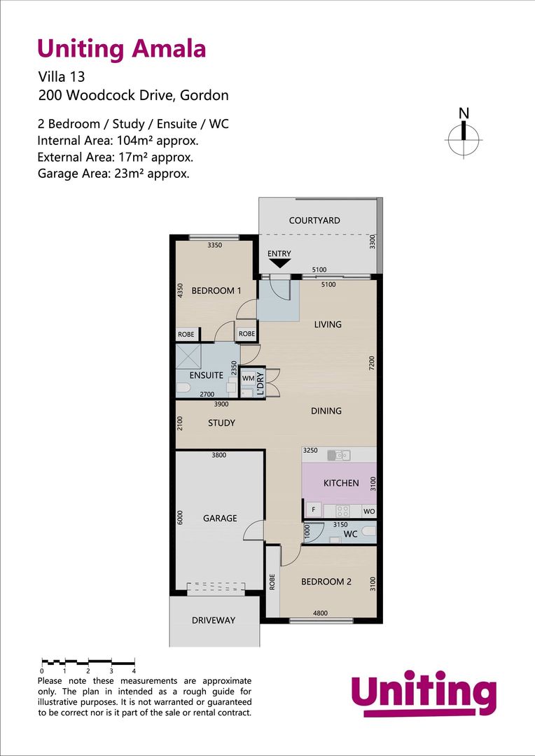 Newly refurbished 2-bedroom villa | Uniting Amala