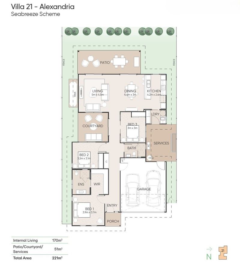 Elegant Three Bedroom Home Surrounded by Nature