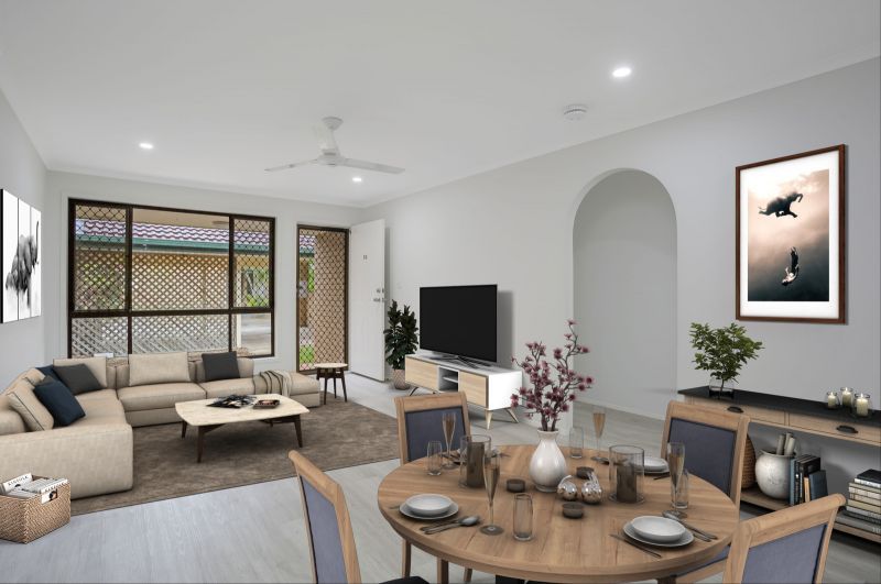 Two-bedroom, one-bathroom villa - under renovation