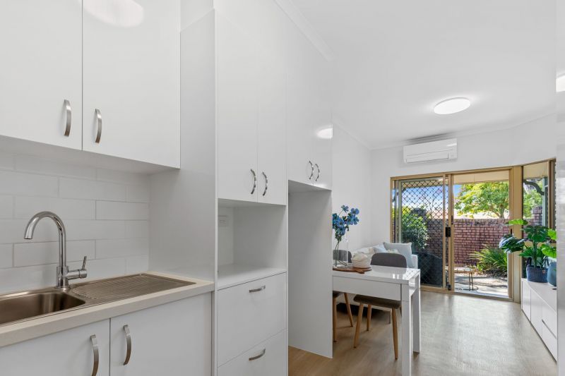 One-bedroom relaxed serviced lifestyle with pool and garden views