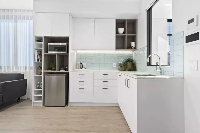 Easy lift access and convenient proximity to the dining room. Light and airy for year around entertainment.