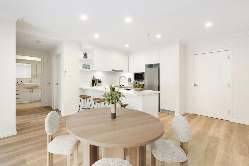 Garden view one-bedroom apartment