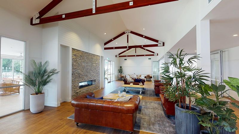 Spacious, light-filled living at Plantations