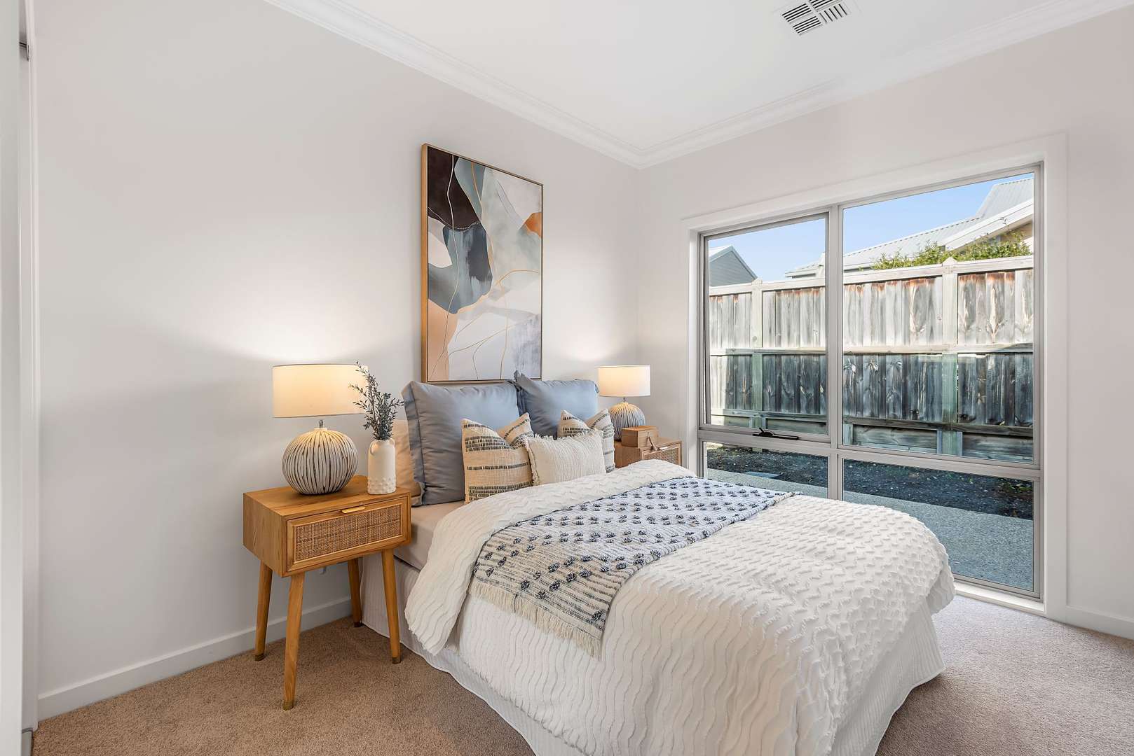 Modern, Oversized Two Bedroom Villa with Plenty of Natural Light and Courtyard