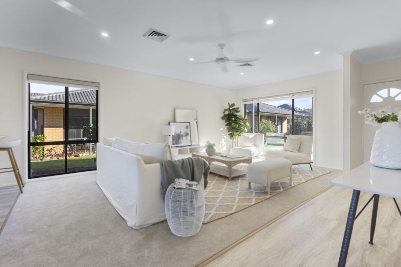 North-facing home with rustic allure!