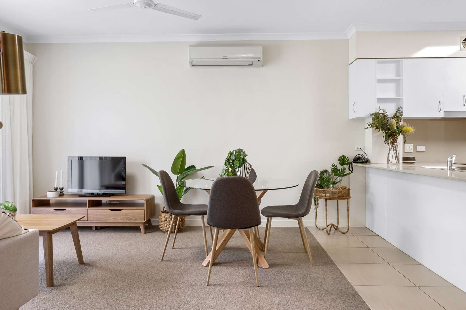 Modern one bedroom self-contained apartment