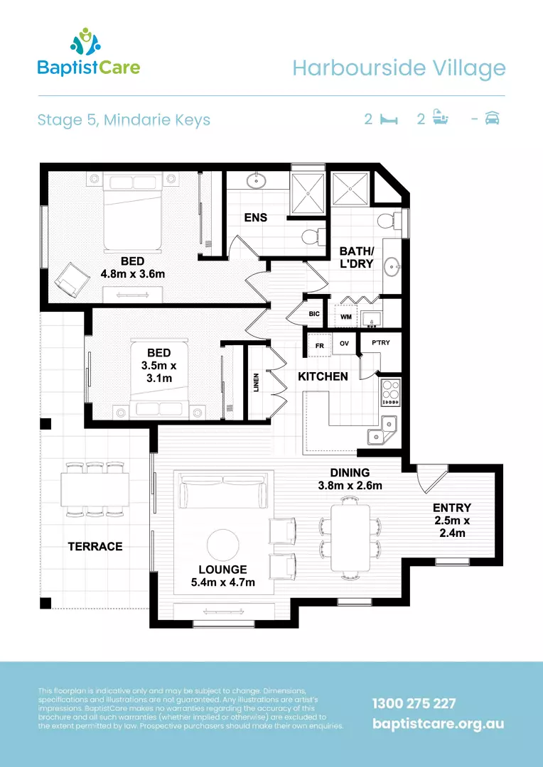 Stunning apartment, ready to move in to!