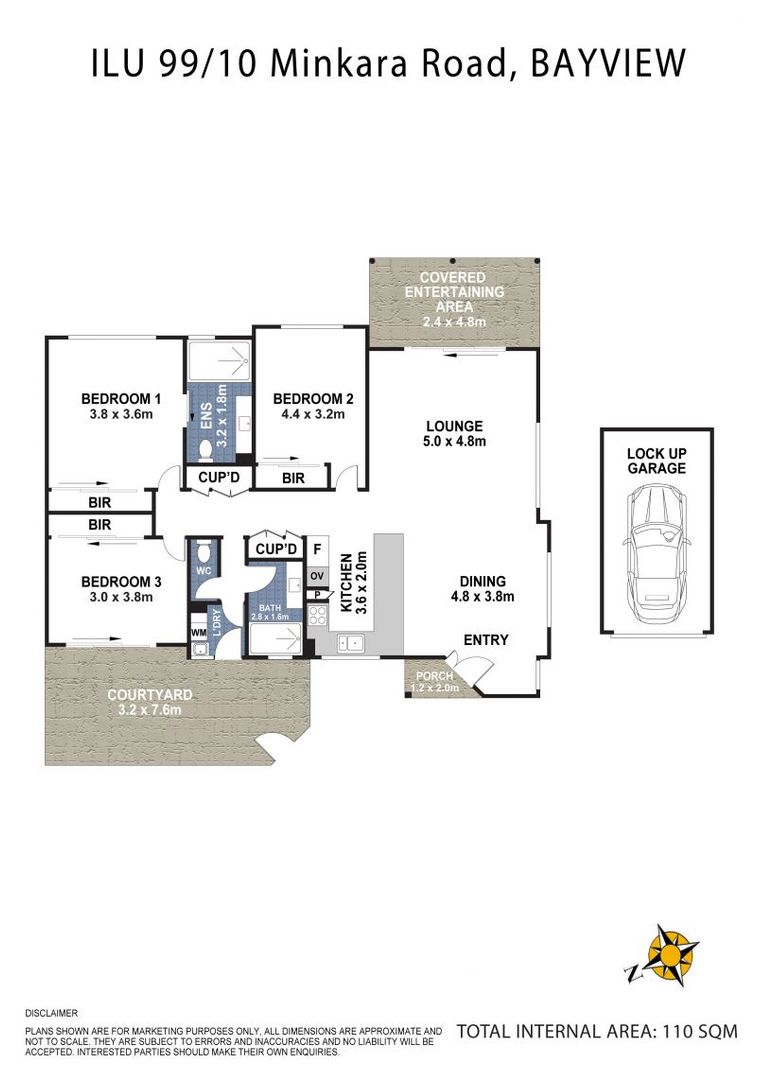 Contemporary 3-bedroom surrounded by bushland