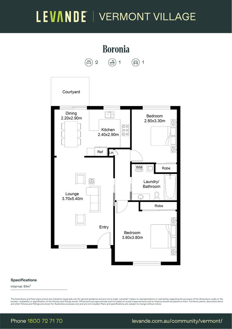 Two Bedroom | Villa 111
