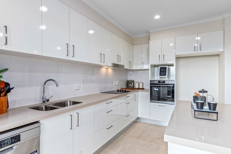 Rare north-facing corner home with garden views