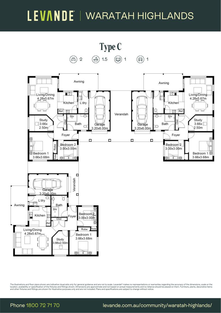 Two Bedroom | Villa 111