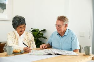 One parent needs care and the other doesn't? How they can continue to live together