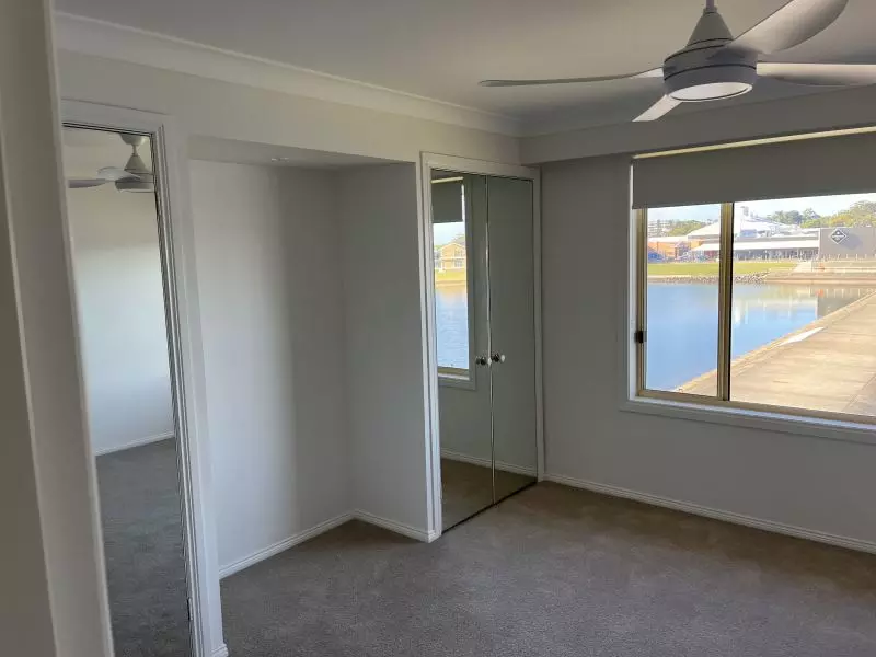 Under Offer -Stunning water view of the Governors Way canal from this spacious 3 bedroom unit