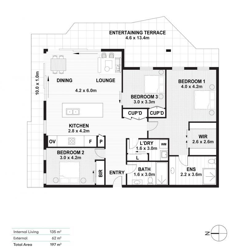 Garden Apartment with Premium Finishes