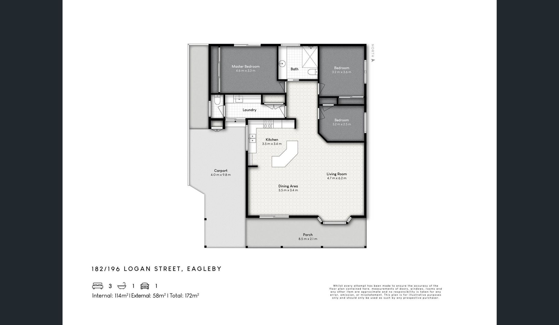 Recently refreshed and bathed in Natural Light