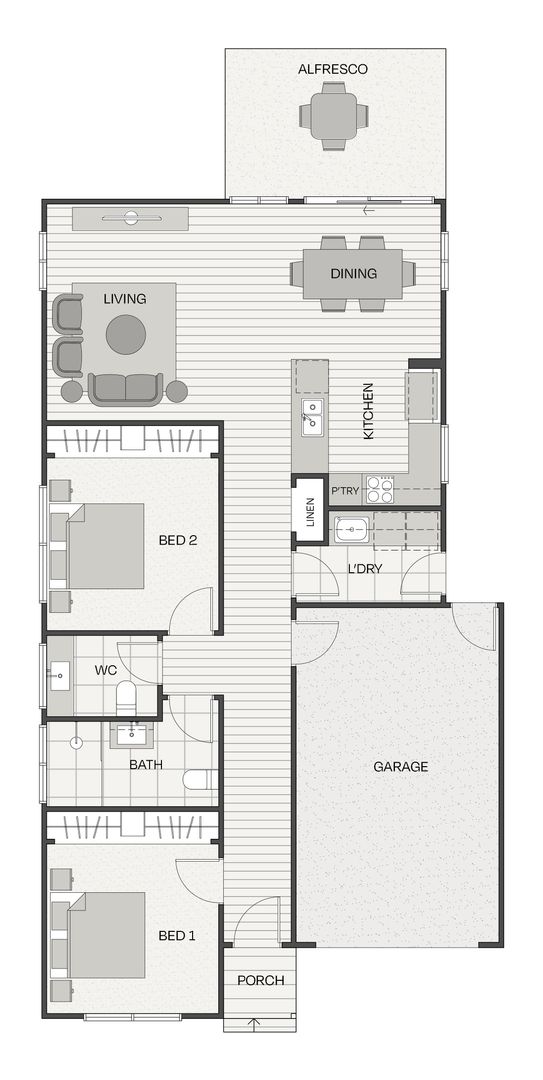 Light-Filled Living, Effortless Flow - The Dianella