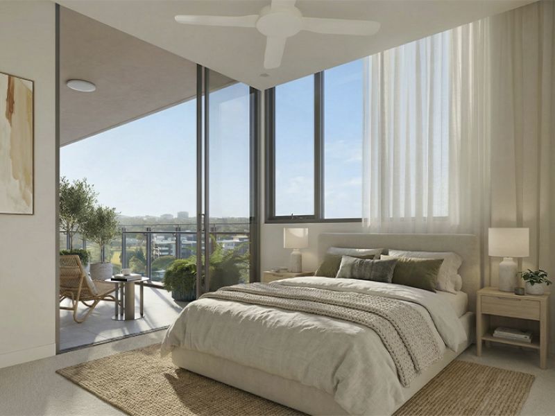 Private and enviable size floorplan