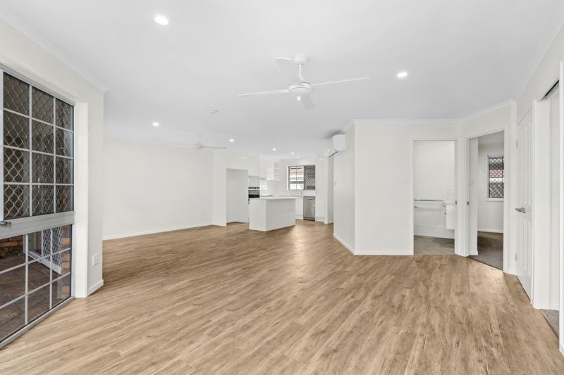 Beautifully refurbished two bedroom, bathroom villas with covered alfresco area.