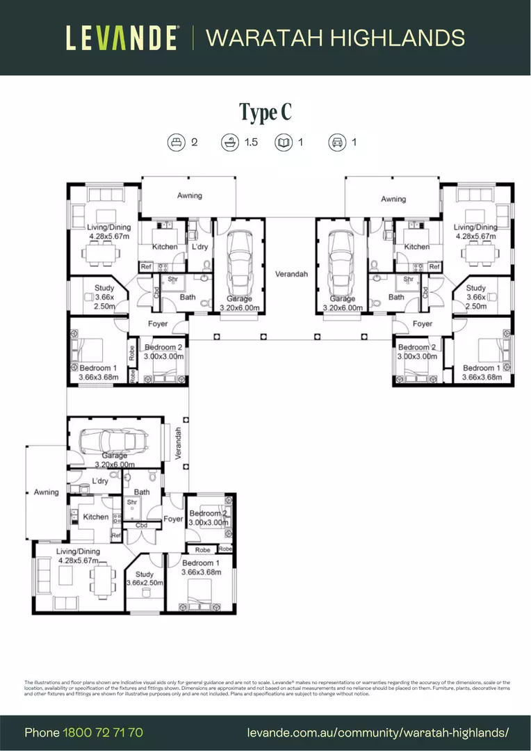 Two Bedroom | Villa 111