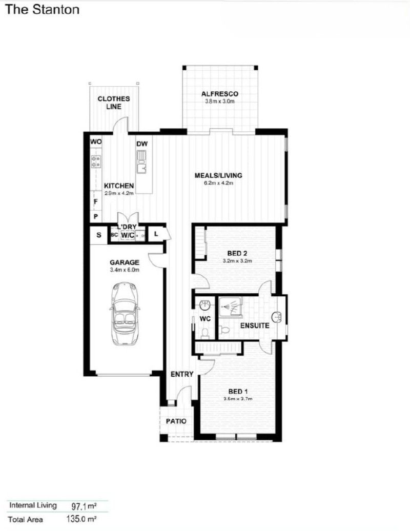 North-facing with Bright Interiors and Private Garden