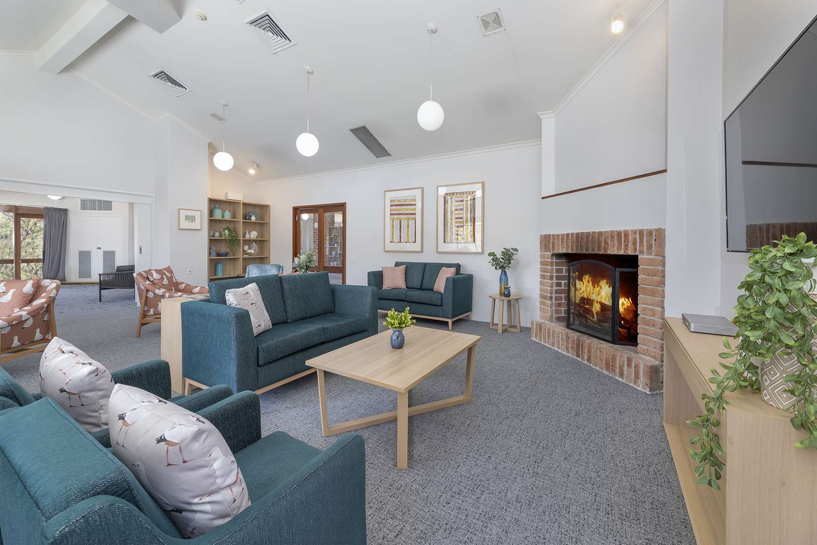 Studio Serviced Apartment at Willandra Village with beautiful bushland outlook