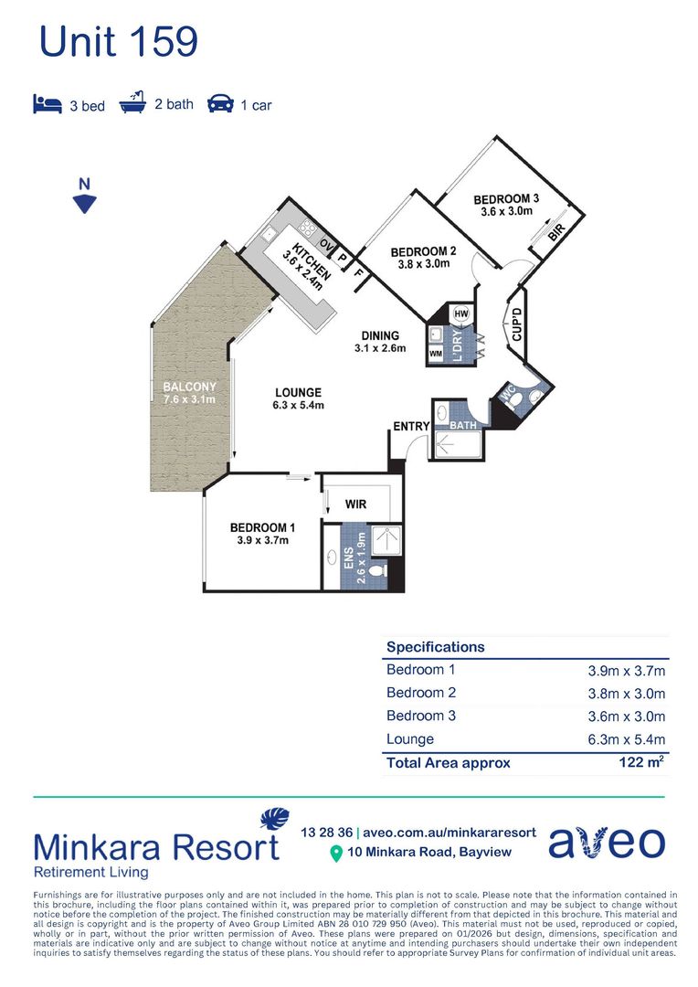 Contemporary Coastal Living with Beautiful Water Views to Long Reef