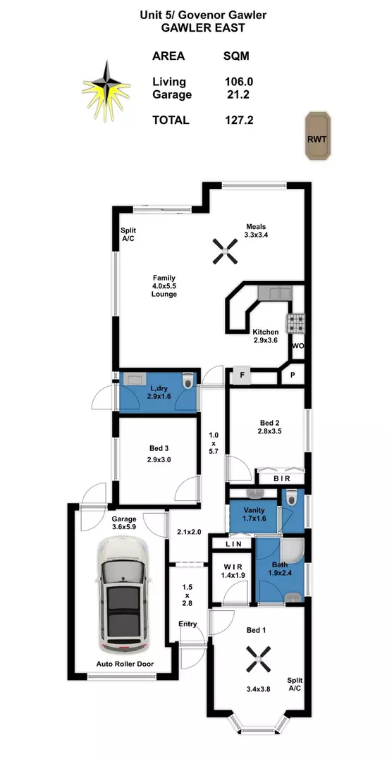 Three Bedroom - In Attractive Village