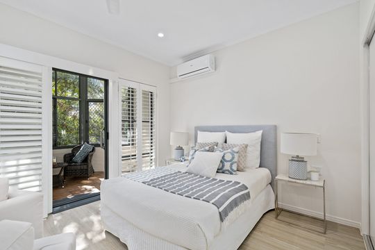 Peaceful retirement living studio apartment