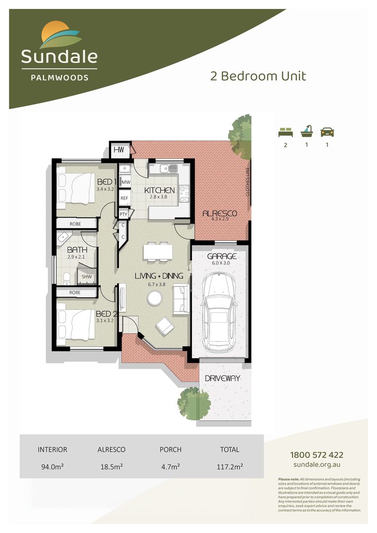 Light Filled and Inviting Home - Unit 3