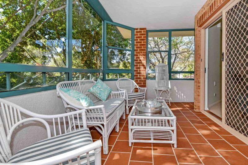 North facing two bedroom serviced apartment with three enclosed balconies