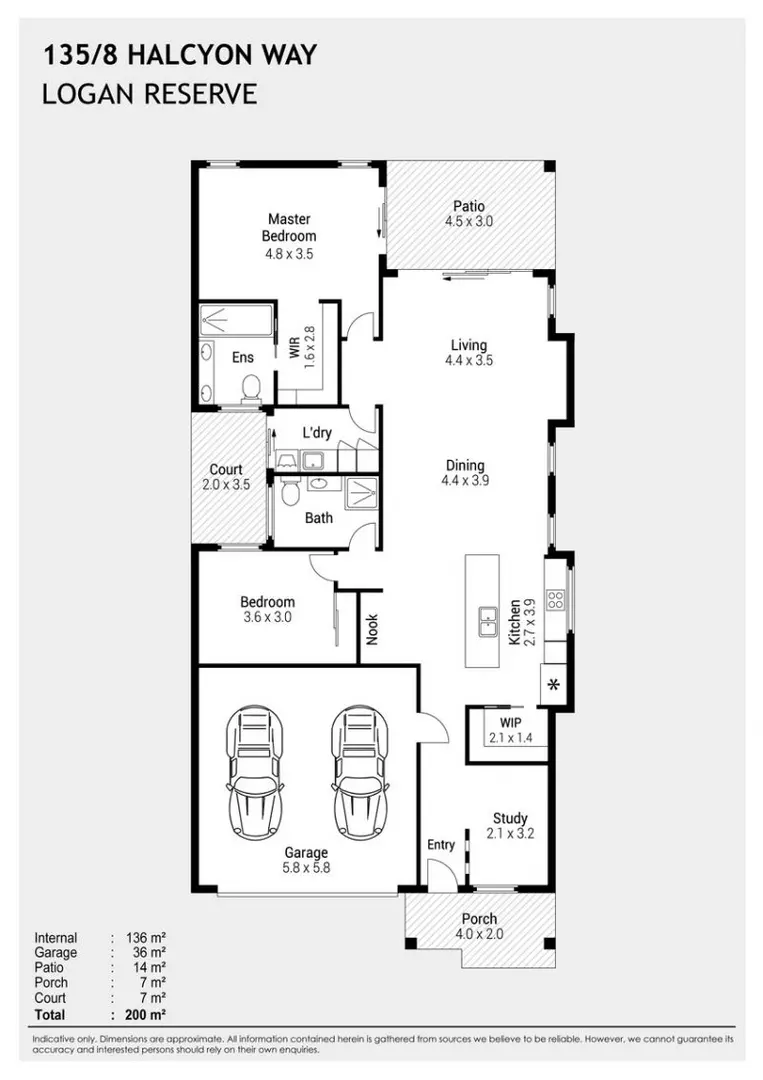 Site 135 - Established Kalbar