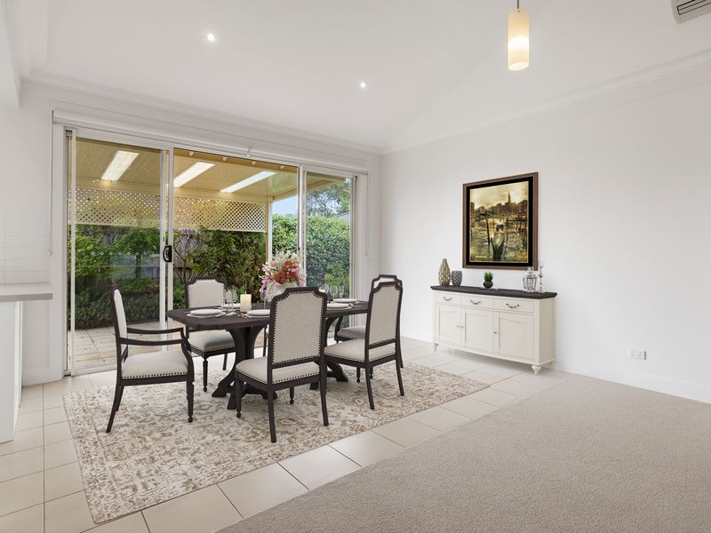 North-facing with High ceilings and Private Courtyard