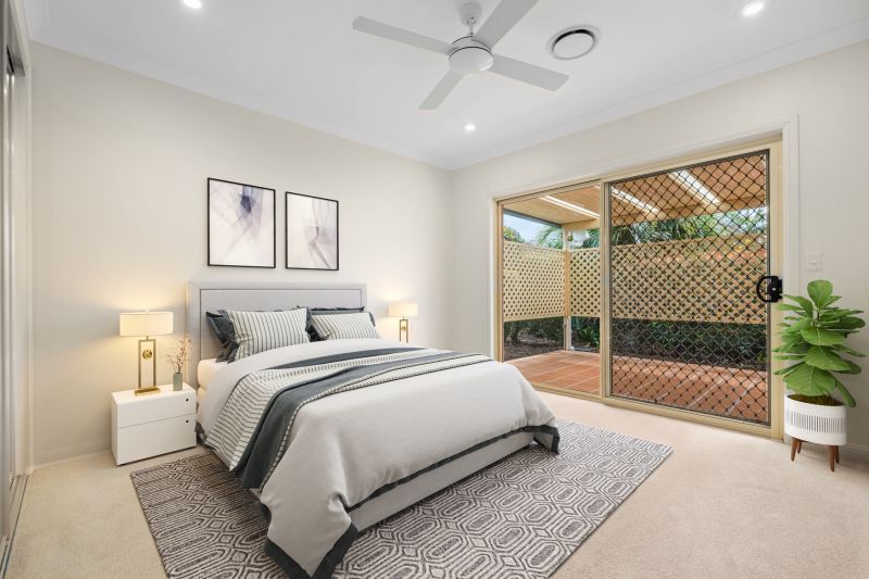 Convenience is everything! Get comfortable in the heart of the village in this modern two-bedroom, 2 bathroom villa.