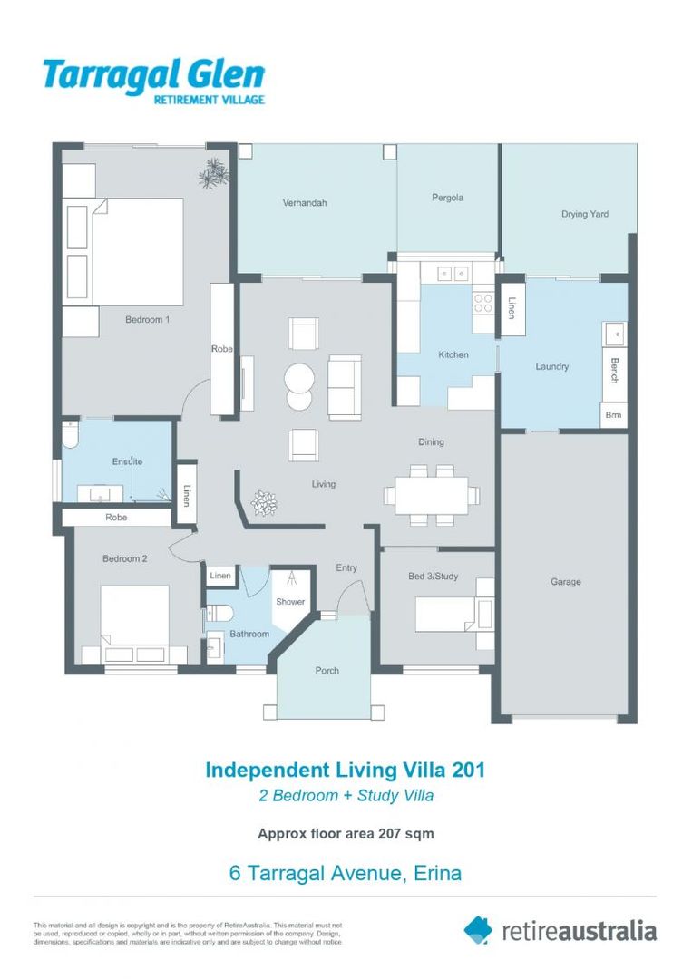 Up in the hills district