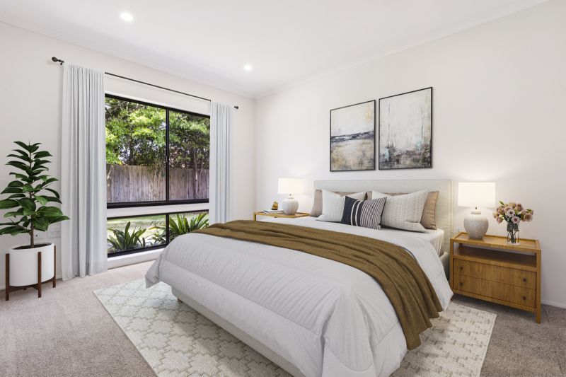 Beautiful two-bed villa on a large block