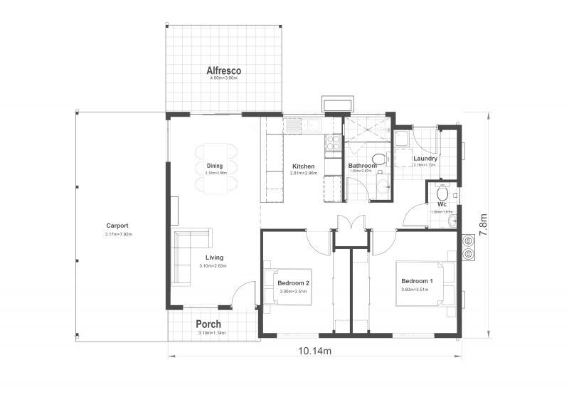GREAT ALFRESCO AREA OVERLOOKING RESERVE