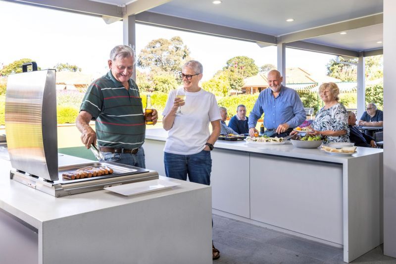 Relaxed retirement living in a unique two-bedroom villa