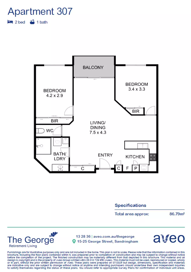 307/15-25 George Street Sandringham, VIC 3191