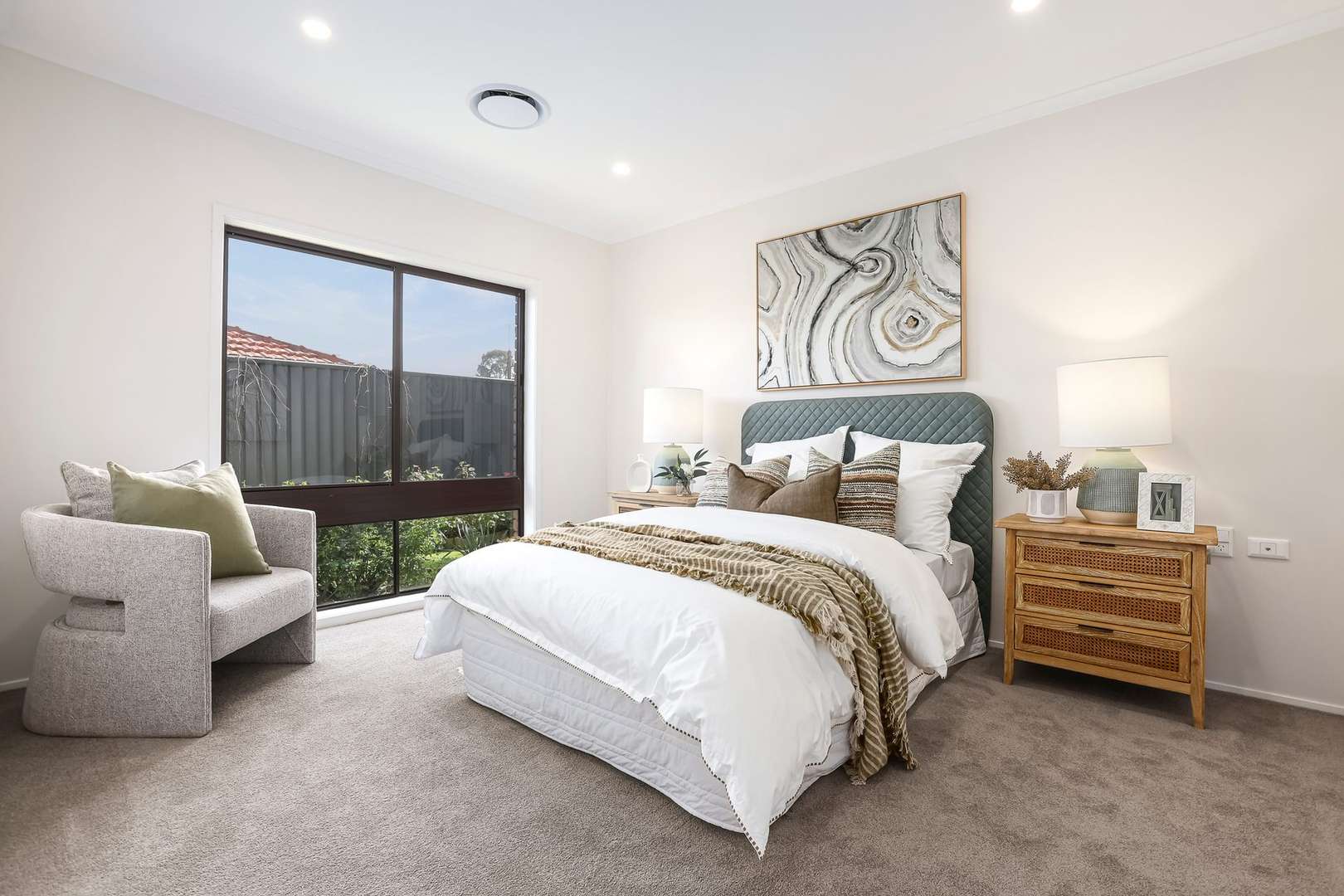 Well positioned two-bedroom plus study villa