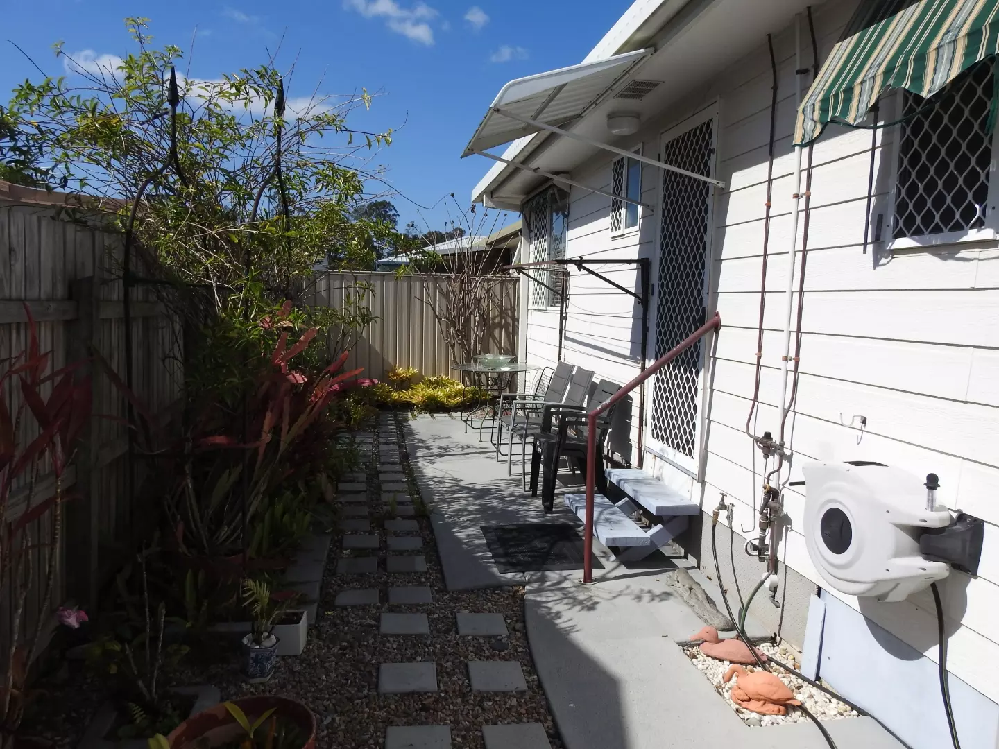 Have a morning cuppa on the balcony and watch the world go by.