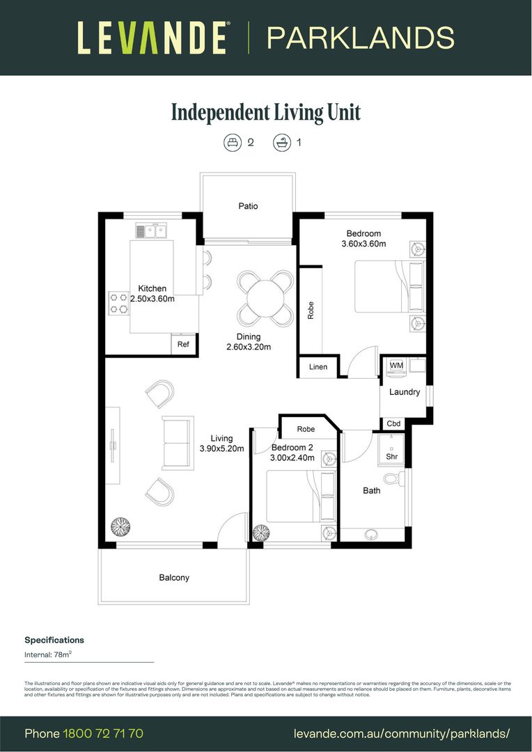 Two Bedroom | Unit 130