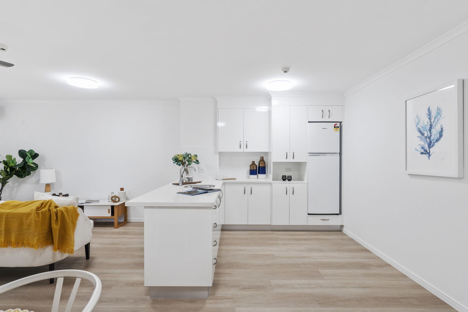 Top-level one-bedroom serviced apartment