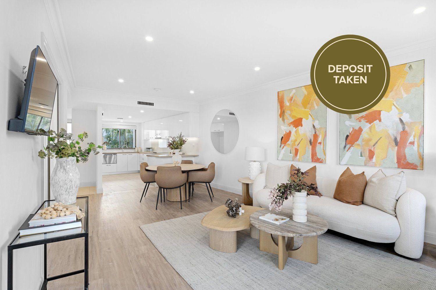 Light-filled apartment designed for easy living