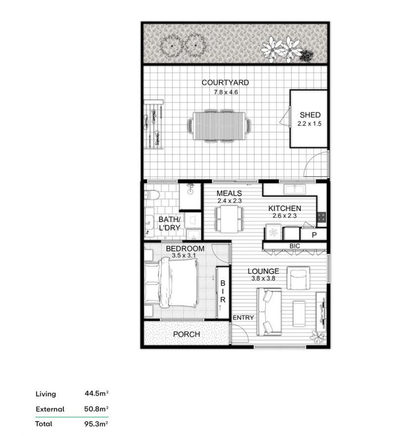 Modern Style with Alfresco Living