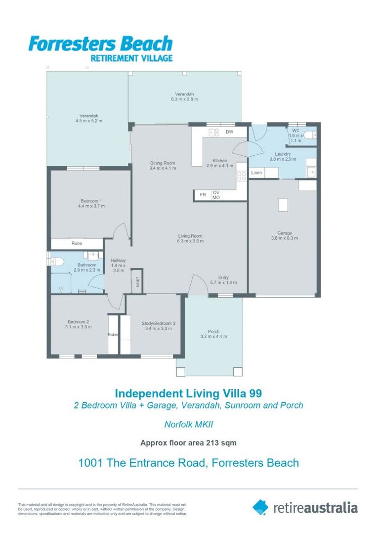 Spacious and comfortable villa