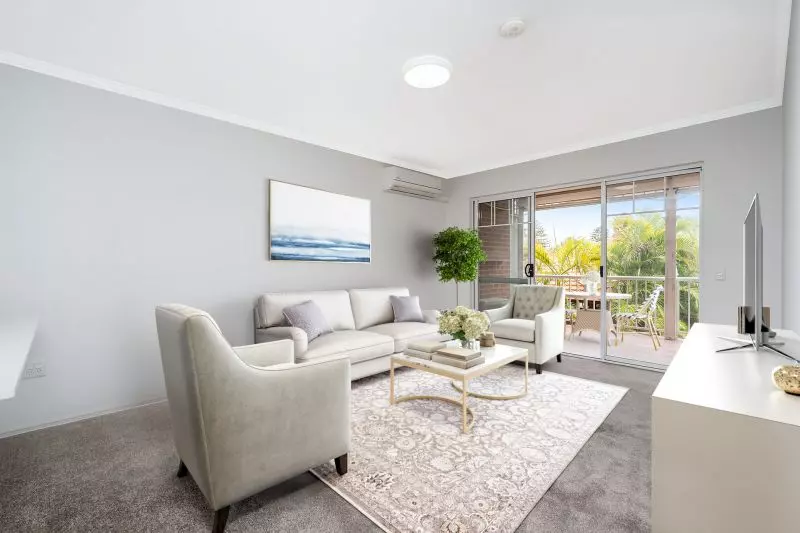 Sweeping Garden Views from the Balcony