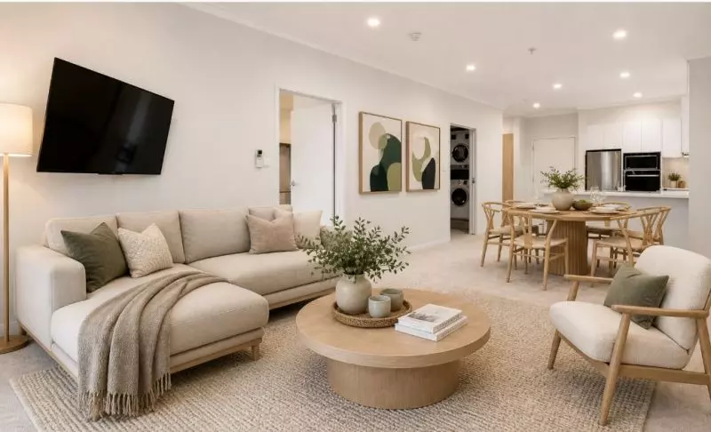 Light and bright apartment