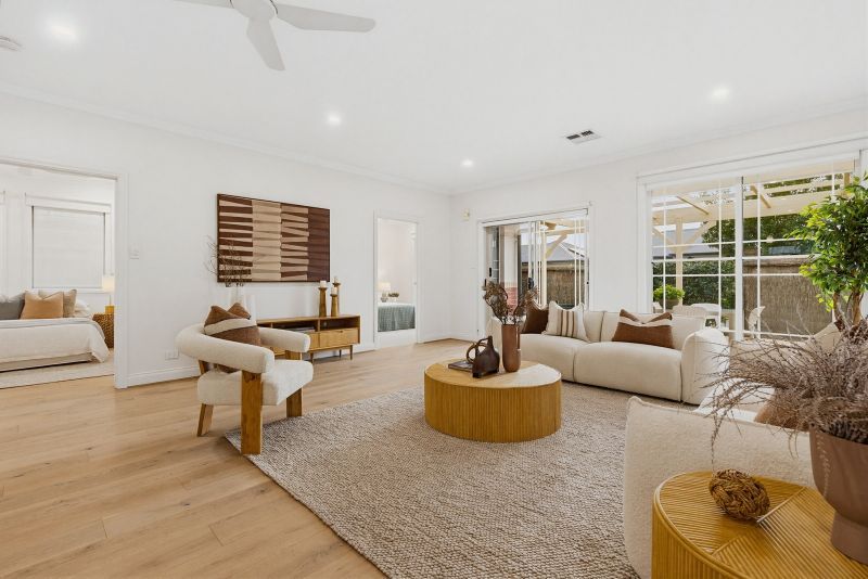 Light-Filled Coastal Villa Moments from Brighton Beach